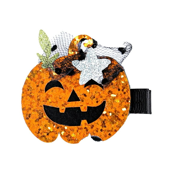 Halloween Pumpkin Hair Clip Festival Party Decoration Accessory for Women Girls