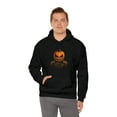 thumbnail image 1 of Halloween Pumpkin Head Hoodie Unisex Heavy Blend Hooded Sweatshirt, 1 of 9