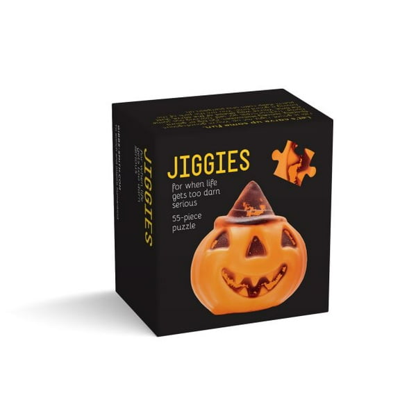 Pre-Owned Halloween Pumpkin Jiggie Puzzle 55 Piece (Jigsaw)