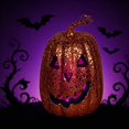 thumbnail image 1 of Halloween Pumpkin Light LED Pumpkin Lantern Ornament Festival Tabletop Ornament Nightlight for Halloween Home Table Decor(C), 1 of 3