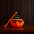 thumbnail image 1 of Halloween Pumpkin Light Portable Lantern with Funny Expressions Handheld LED Lamp for Kids Party Kindergarten Trick or Treat Props, 1 of 6