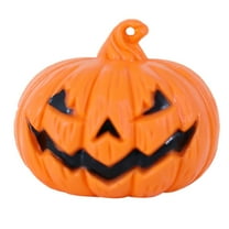 Halloween Pumpkin Lights, Jack O Lantern Pumpkins, Vintage Halloween Decorations Classic Pumpkin Statue Light Up Table Decor for Outdoor, Indoor, Haunted House, Porch Decoration