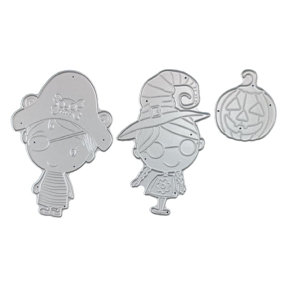 Halloween Pumpkin Metal Cutting Dies Stencil Scrapbooking DIY Album Stamp Paper Card Mold Embossing Decoration Craft