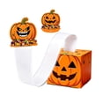 thumbnail image 1 of Halloween Pumpkin Money Pull Box Birthday Surprise Gift Box with Hidden Cash Slot Party Table Favor and Pull Card Design, 1 of 3
