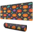 thumbnail image 1 of Halloween Pumpkin Mouse Pad,Rectangle Big Desk Mat NonSlip Rubber Base for Desk Gaming Laptop Mouse Mat for Gaming Gift (31.5x11.8in), 1 of 7