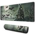 thumbnail image 1 of Halloween Pumpkin Mouse Pad,Rectangle Big Desk Mat NonSlip Rubber Base for Desk Gaming Laptop Mouse Mats for Gaming Wireless Mouse (31.5x11.8in), 1 of 7