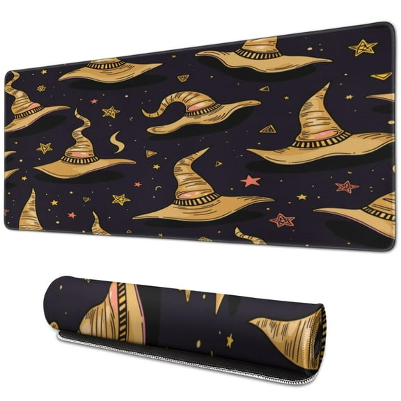 Halloween Pumpkin Mouse Pad,Rectangle Large Mouse Mat Waterproof Mouse Pad Non Slip Rubber Gaming Mouse Pad for Gaming Gifts (31.5x11.8in)