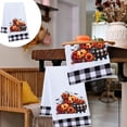 thumbnail image 1 of Halloween Pumpkin Pattern Kitchen Towels Dishcloth Plaid Towels Kitchen Decorations Hand Towel, 1 of 6