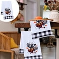 thumbnail image 1 of Halloween Pumpkin Pattern Kitchen Towels Dishcloth Plaid Towels Kitchen Decorations Hand Towel, 1 of 6
