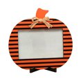 thumbnail image 1 of Halloween Pumpkin Picture Frame Rustic Wooden Photo Holder for Fall Thanksgiving Decor Desktop Tabletop Ornament Seasonal Home Party Photo Display Decor, 1Pack E, 1 of 4