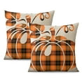 thumbnail image 1 of Halloween Pumpkin Pillow Covers Pillow Cover,Soft Pillow Cas Covers,linen Pillowcases Double-sided Printing for Sofa Couch Outdoor Decor,Pillow Case Set Of 2,20x20 Inches, 1 of 7