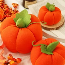 Halloween Pumpkin Plush Toys – Soft Stuffed Fall Harvest Pumpkin Decor, Cute Plushie for Halloween, Thanksgiving, Autumn Home Decoration & Gifts