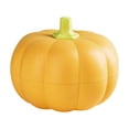 thumbnail image 1 of Halloween Pumpkin Serving Bowl - Double Layer Snack Holder with Lid, Decorative Food Tray for Candy, Appetizers & Party Snacks, 1 of 8