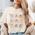 thumbnail image 1 of Halloween Pumpkin Shirt, Cute Pumpkin Shirt, Womens Halloween Shirt, Fall Shirt, Spooky Season Shirt, Gift For Halloween, 1 of 5