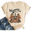 thumbnail image 1 of Halloween Pumpkin Shirt Womens Funny Halloweentown University Graphic Tees, 1 of 4