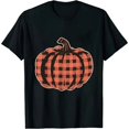 thumbnail image 1 of Halloween Pumpkin Shirts Women Fall T-Shirts Cute Autumn Graphic Tees Thanksgiving Gift Tops, 1 of 5
