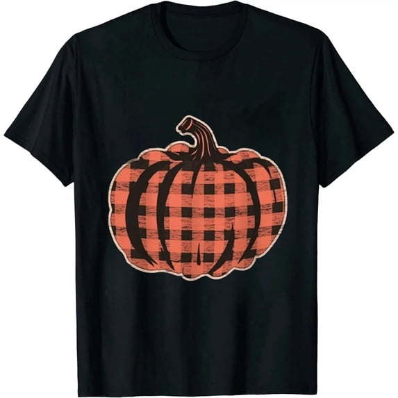 Halloween Pumpkin Shirts Women Fall T-Shirts Cute Autumn Graphic Tees Thanksgiving Gift Tops