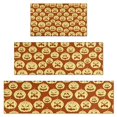 thumbnail image 1 of Halloween Pumpkin Silhouette Pattern Kitchen Rugs Sets Of 3,Kitchen Runner Rugs Non Skid Washable,Decorative Kitchen Floor Mats for Kitchen,Sink,Laundry,17"x30"+ 17"x47" + 17"x59", 1 of 6