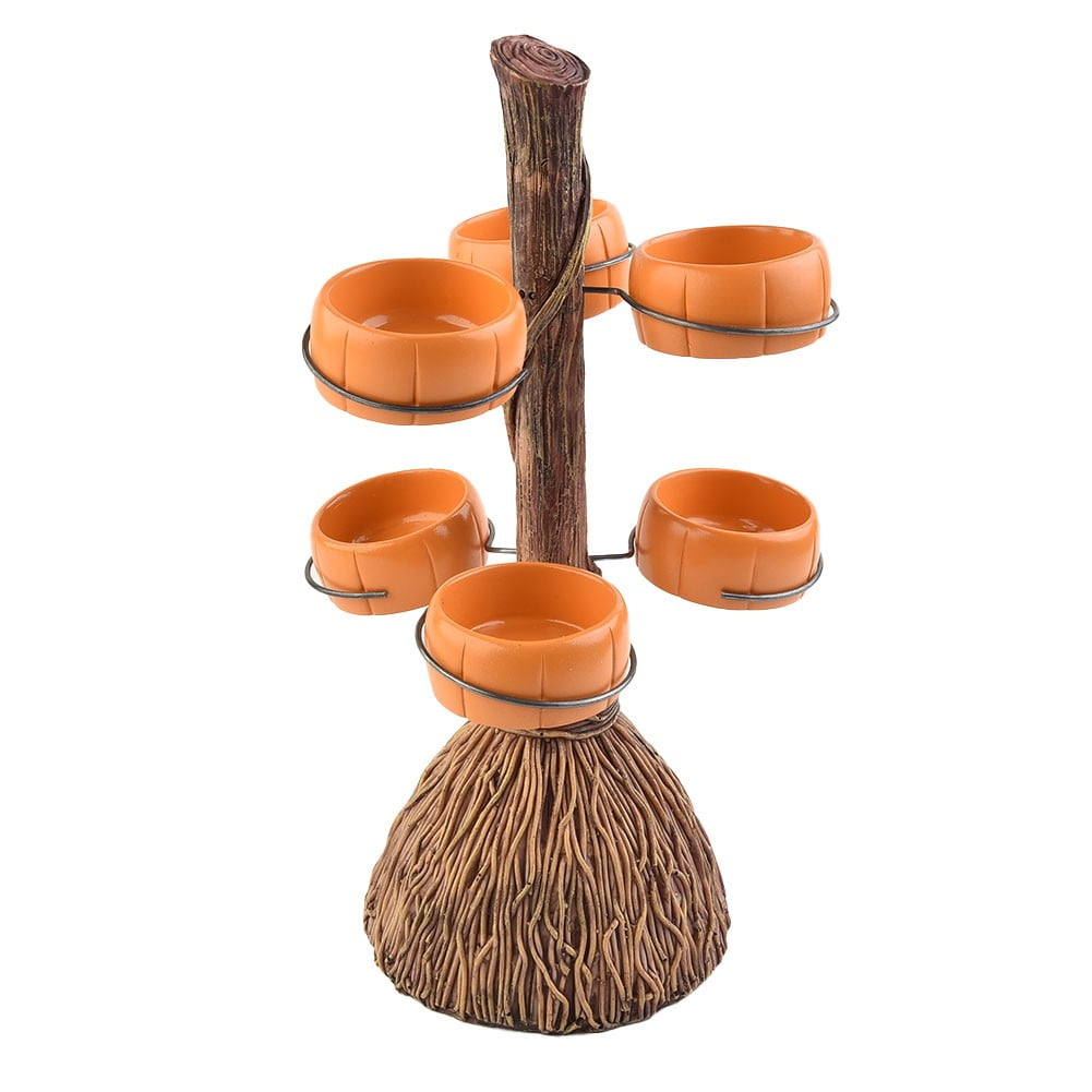 Halloween Pumpkin Snack Bowl Stand, Candy Bowl Detachable Party Tray