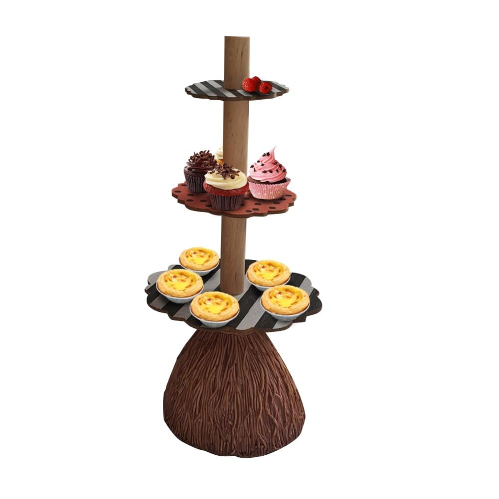 Halloween Pumpkin Snack Bowl Stand, Funny Broom Pumpkin Snack Bowl Tray