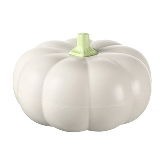 Halloween Pumpkin Snack Holder, Divided Serving Tray with Lid, Pumpkin Shape Snack Box, Candy and Nut Serving Container for Halloween Thanksgiving Fall Festival Party, Tiered Serving Tray