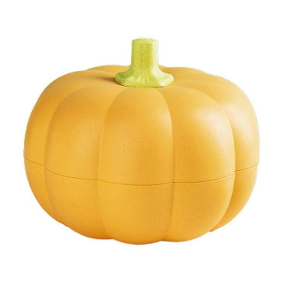 Halloween Pumpkin Snack Tray Holder, Plastic Snack Tray For Candy , Detachable Trays With Lid, Serving Container For Snacks