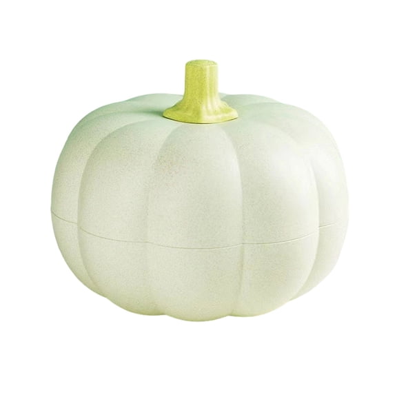 Halloween Pumpkin Snackle Box Container, Halloween Decorations Organizer, Versatile Snack Storage, 2 Tier Lazy Susan Divided Serving Tray, Festive Halloween Snack Server Collection