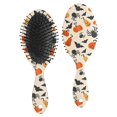 thumbnail image 1 of Halloween Pumpkin Spider Bat Pattern Hair Brush,Girls Detangling Hair Brush,Glide Through Tangles with Ease for Wet & Dry Hair,8.8"X2.8", 1 of 7