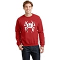 thumbnail image 1 of Halloween Pumpkin Spider Graphic, Funny Halloween Graphic Tee SW20915 Unisex Sweatshirt, Up to Size 5XL, 1 of 2