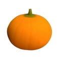 thumbnail image 1 of Halloween Pumpkin Squishy Toy with Slow Rising Squeeze Design, Single Piece, Orange and Green, for Office Desk and Kids Play, Relaxation Squeeze Toy, 1 of 3