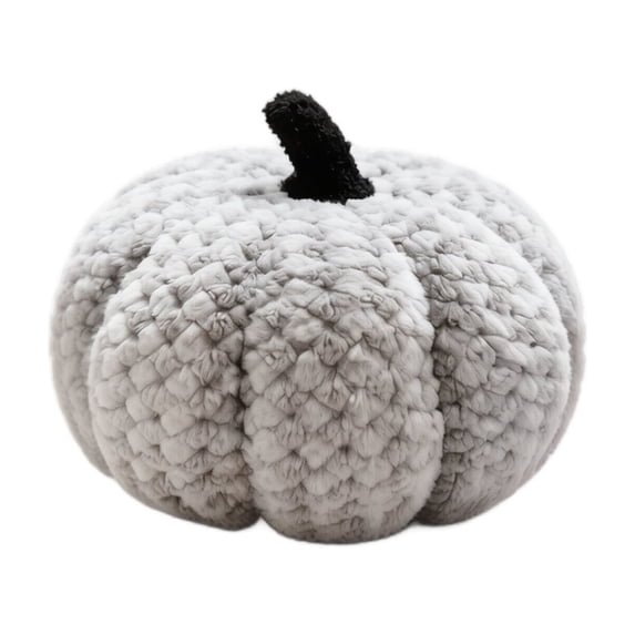 Halloween Pumpkin Throw Pillow, Ultra Soft Faux Lambswool, 7.9 Inch 11.0 Inch 1 Pack Plush Decorative Cushion, For Sofa Couch Bedroom Home Party Halloween Harvest Festival Decor