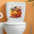 thumbnail image 1 of Halloween Pumpkin Vinyl Stickers - Halloween Decoration Indoor, Colorful Waterproof Decals for Laptop/Tumbler/Toilet (Style B), 1 of 7