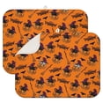 thumbnail image 1 of Halloween Pumpkin Witches Pattern Dish Drying Mat for Kitchen 1 Pack, Ultra Absorbent Microfiber Dishes Drainer Mats,18x24in(46x61cm), 1 of 4