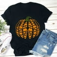 thumbnail image 1 of Halloween Pumpkins And Books Teacher T-Shirt, Funny Halloween Teacher Shirt, Spooky Season Classroom Tee, Fall Shirt, 1 of 5
