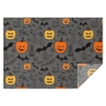 thumbnail image 1 of Halloween Pumpkins and Bats Rectangle Tablecloth 60"x84",Waterproof Polyester Rectangle Table Cloth, Wipeable Spillproof Polyester Tablecloth for Dining, Camping, Indoor and Outdoor, 1 of 5