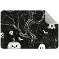 thumbnail image 1 of Halloween Pumpkins Ghosts Seamless Pattern Entryway Rug, 2x3 Area Rug Indoor Door Mat Non-slip Washable Floor Carpet Rug for Bedroom Office Dining Room Bathroom, 1 of 7