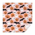 thumbnail image 1 of Halloween Pumpkins Ghosts Skulls and Bats Square Tablecloth,Waterproof Square Table Cover,Wipeable Spillproof Washable Table Cover for Home Kitchen Party Decor 42"X42"(107x107cm), 1 of 6