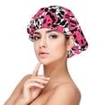thumbnail image 1 of Halloween Pumpkins Silk Bonnet for Sleeping Women Men, Adjustable Elastic Satin Bonnet Bonnet for Sleeping, Soft Similar Silk Curly Cuteness Hair Bonnet for Sleeping, 1 of 7