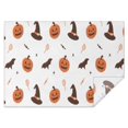 thumbnail image 1 of Halloween Pumpkins Witch Hats and Bats Rectangle Tablecloth 60"x84",Waterproof Polyester Rectangle Table Cloth, Wipeable Spillproof Polyester Tablecloth for Dining, Camping, Indoor and Outdoor, 1 of 5