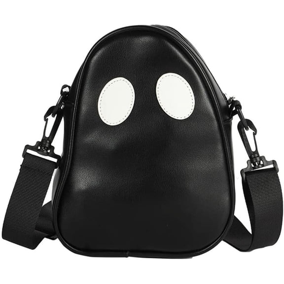 Halloween Purse Ghost Crossbody Bag for Women Men Novelty Ghost Purse Shoulder Satchel Bag Funny Halloween Accessories