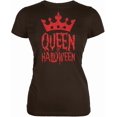 thumbnail image 1 of Halloween Queen Of Halloween Women's Juniors Soft T Shirt, 1 of 5