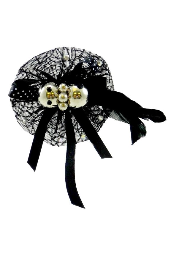 RIBBON FEATHER BRACELET BUG Metal/Fabric Silvestri Net 20111462