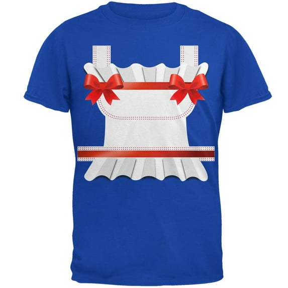 Halloween Rag Doll Costume Mens Soft T Shirt Royal MD