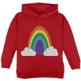 thumbnail image 1 of Halloween Rainbow Costume Toddler Hoodie Red 4T, 1 of 1