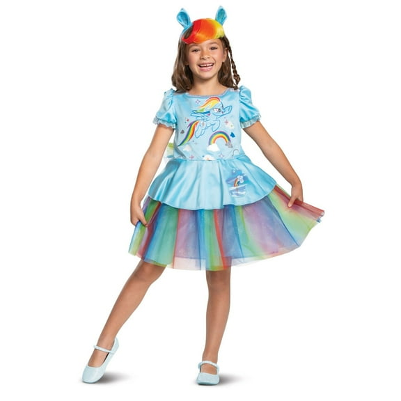 Halloween Rainbow Dash Tutu Deluxe Child Costume