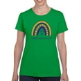 thumbnail image 1 of Halloween Rainbow W Cobweb T-Shirt Women -Image by Shutterstock, Female x-Large, 1 of 4
