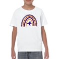 thumbnail image 1 of Halloween Rainbow W Ghost T-Shirt Juniors -Image by Shutterstock,  Large, 1 of 4