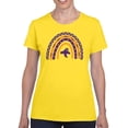 thumbnail image 1 of Halloween Rainbow W Ghost T-Shirt Women -Image by Shutterstock, Female 4X-Large, 1 of 4