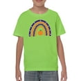 thumbnail image 1 of Halloween Rainbow W Pumpkin T-Shirt Juniors -Image by Shutterstock,  x-Small, 1 of 4