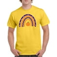 thumbnail image 1 of Halloween Rainbow W Pumpkin T-Shirt Men -Image by Shutterstock, Male 3X-Large, 1 of 4
